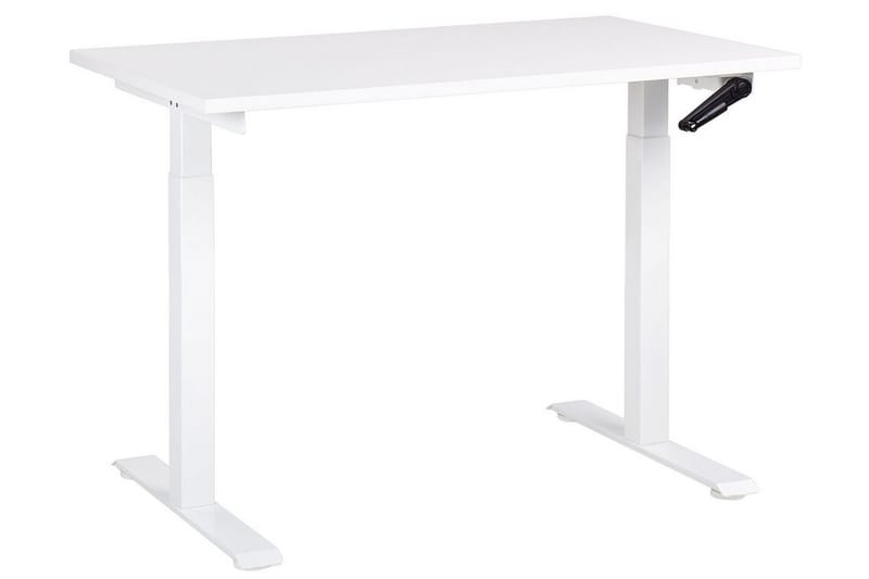 Bina Skrivebord 72x120 cm - Hvid - Møbler - Borde - Kontorbord - Skrivebord - hæve-sænke-bord