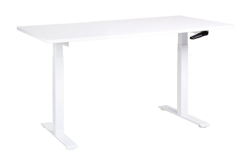 Bina Skrivebord 72x160 cm - Hvid - Møbler - Borde - Kontorbord - Skrivebord - hæve-sænke-bord