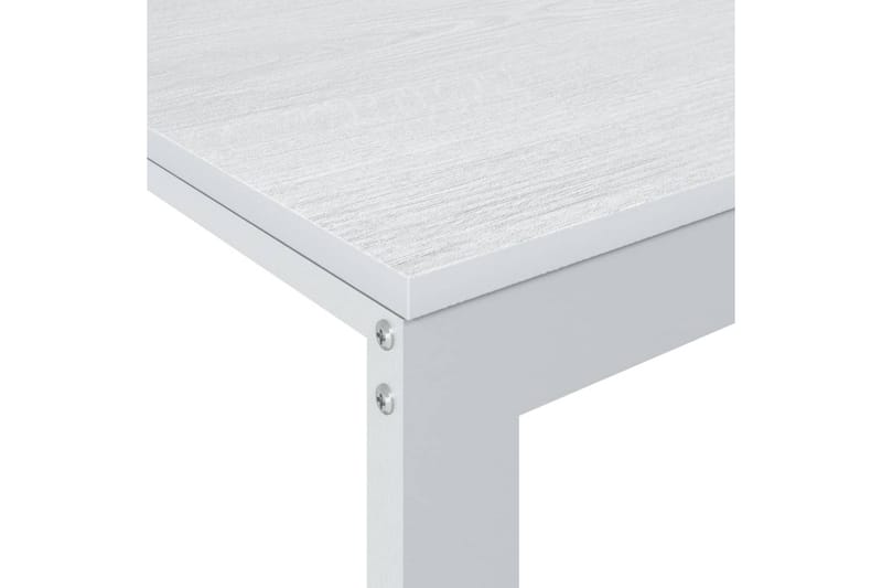 computerbord 110x60x73 cm spånplade hvid - Hvid - Møbler - Borde - Kontorbord - Skrivebord