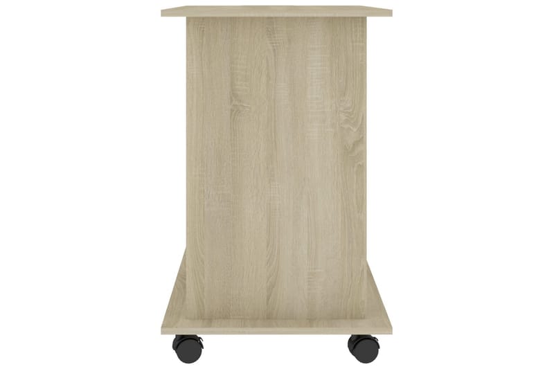 Computerbord 80X50X75 cm Spånplade Sonoma-Eg - Møbler - Borde - Kontorbord - Skrivebord