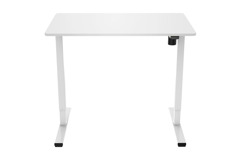 Kahchi Skrivebord 120x60 cm Justerbar højde - Hvid - Møbler - Borde - Kontorbord - Skrivebord - hæve-sænke-bord