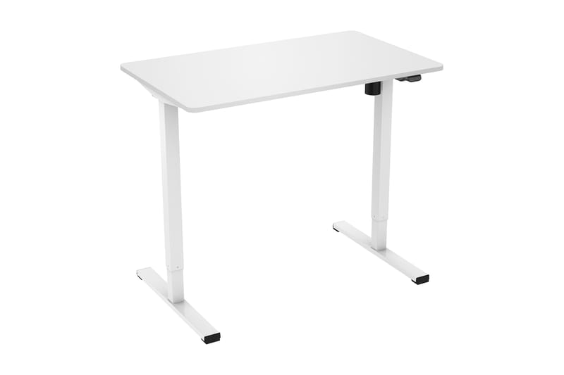 Kahchi Skrivebord 120x60 cm Justerbar højde - Hvid - Møbler - Borde - Kontorbord - Skrivebord - hæve-sænke-bord