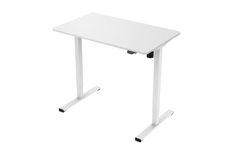 Kahchi Skrivebord 120x60 cm Justerbar højde - Hvid - Møbler - Borde - Kontorbord - Skrivebord - hæve-sænke-bord