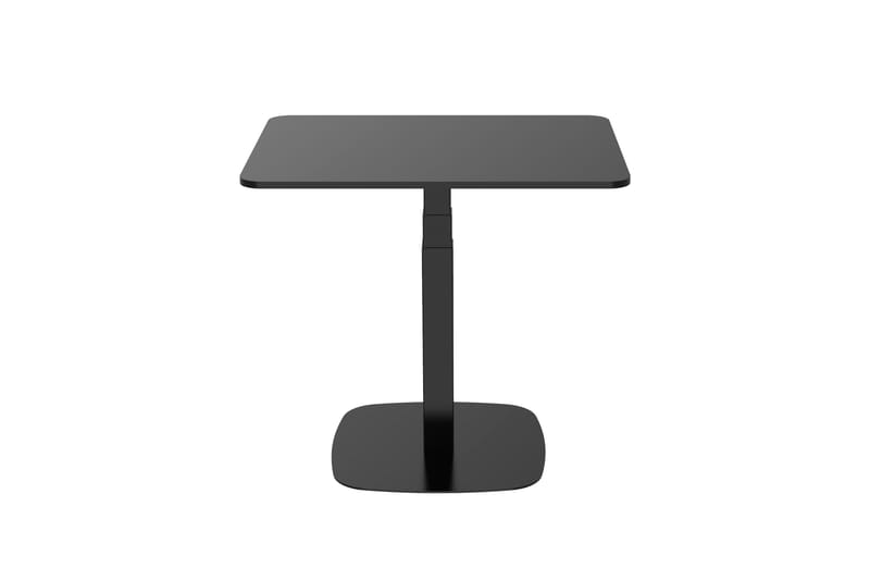 Lykke Højdejusterbart Skrivebord 90x55 cm - Sort - hæve-sænke-bord - Skrivebord