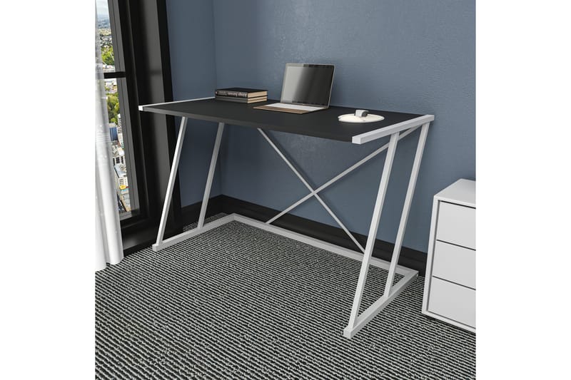 Ruelle Skrivebord 60x75x114 cm - Hvid - Møbler - Borde - Kontorbord - Skrivebord