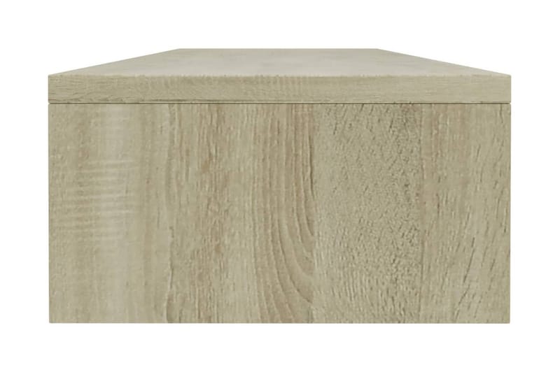 Skærmstander 100 x 24 x 13 cm spånplade sonoma-eg - Brun - Møbler - Borde - Kontorbord - Skrivebord