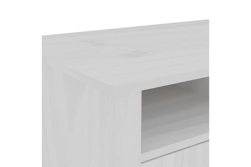 Skrivebord Hill Range 150x50x74 cm Massivt Fyrretræ Hvid - Møbler - Borde - Kontorbord - Skrivebord