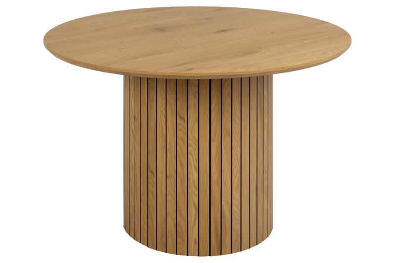 Mikuni Spisebord 120 cm Rund - Natur - Spisebord og køkkenbord