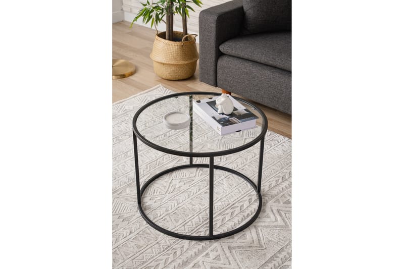 Retzow Sofabord 60 cm - Sort - Møbler - Borde - Sofabord