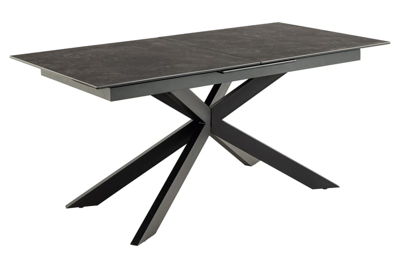 Salupa Spisebord 210x90 cm - Sort - Spisebord og køkkenbord