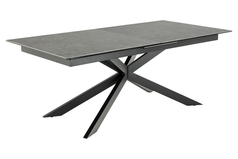Salupa Spisebord 240x100 cm - Sort - Spisebord og køkkenbord