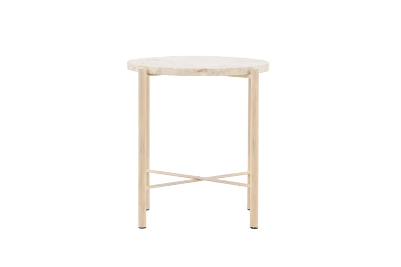 Sandhamn Sofabord 40 cm Rund - Beige - Møbler - Borde - Sofabord