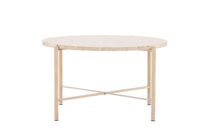 Sandhamn Sofabord 70 cm Rund - Beige - Møbler - Borde - Sofabord