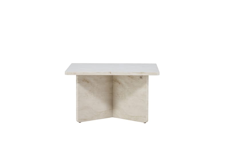 Ålesund Travertin Sofabord 75x75 cm - Beige - Møbler - Borde - Sofabord