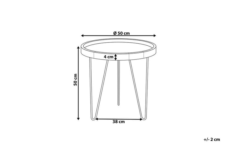 Bondiss sofabord 45 cm - Brun - Møbler - Borde - Sofabord