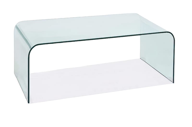 Bonisiolo Sofabord 120 cm - Glas - Sofabord - Semmenfoldeligt bord - Spejlbord - Sofabord med opbevaring - sofabord med hjul - Hæve sænke sofabord