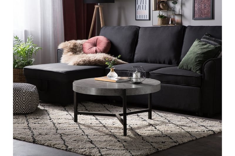 Bonita sofabord 75 cm - Grå - Sofabord