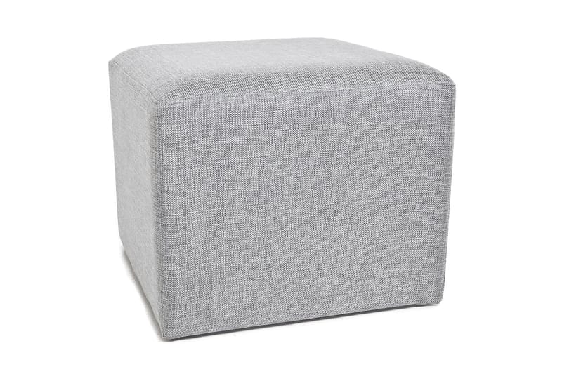 Boxy Sofabord 100 cm med 2 Paller - Sort/Lysegrå - Møbler - Borde - Sofabord