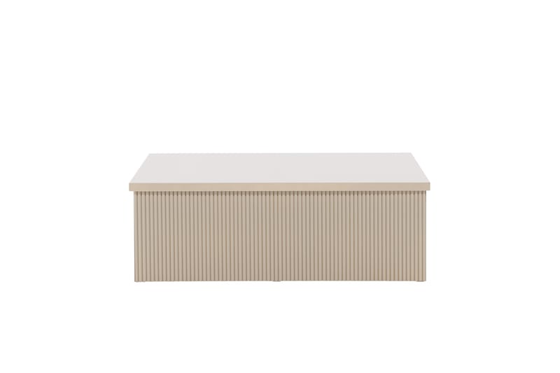 Lenox Sofabord 90x90 cm Beige - Venture Home - Møbler - Borde - Sofabord