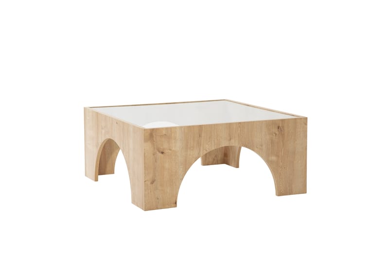 Lowan Sofabord 80 cm - Oak - Sofabord