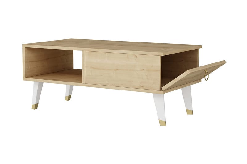 Marteby Sofabord 90x42,4x90 cm - Blå - Møbler - Borde - Sofabord