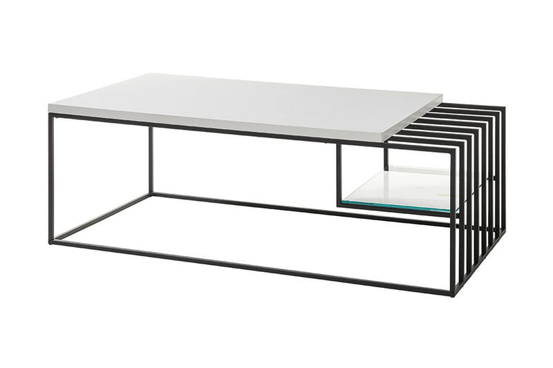 Sanger Sofabord 120 cm - Hvid - Møbler - Borde - Sofabord