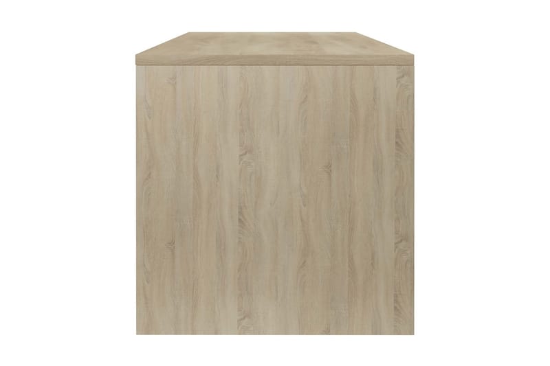 sofabord 100 x 40 x 40 cm spånplade sonoma-egetræsfarve - Møbler - Borde - Sofabord