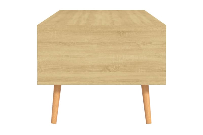 sofabord 100x49,5x43 cm spånplade sonoma-eg - Brun - Møbler - Borde - Sofabord