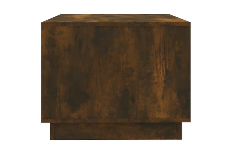 sofabord 102,5x55x44 cm spånplade røget egetræsfarve - Brun - Møbler - Borde - Sofabord