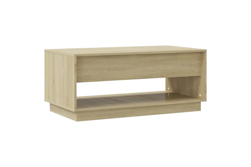 sofabord 102,5x55x44 cm spånplade sonoma-eg - Brun - Møbler - Borde - Sofabord