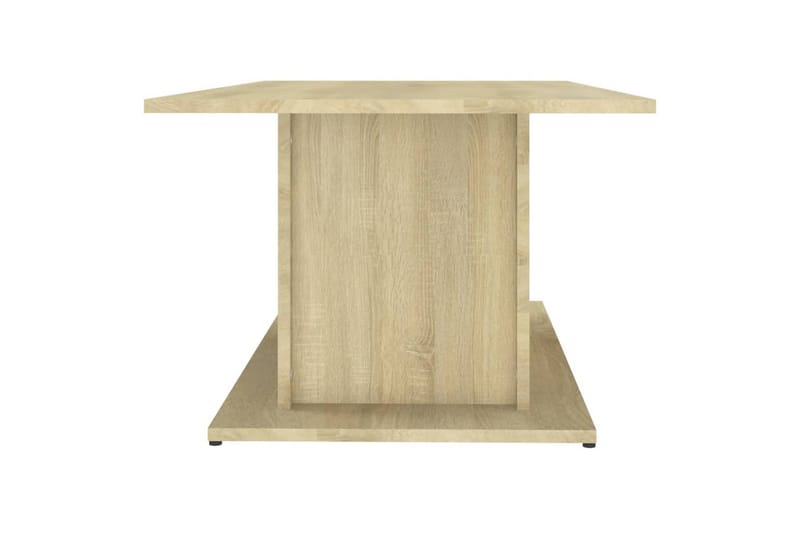 sofabord 102x55,5x40 cm spånplade sonoma-eg - Beige - Møbler - Borde - Sofabord