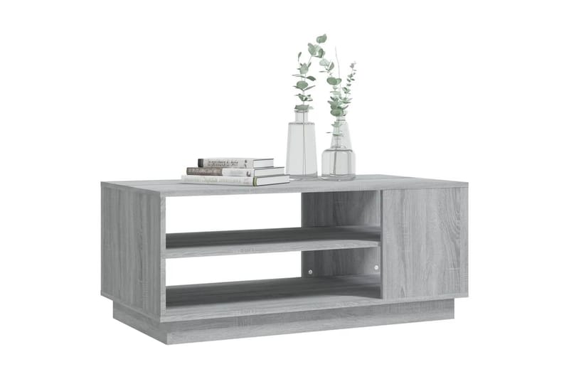 sofabord 102x55x43 cm spånplade grå sonoma-eg - Grå - Møbler - Borde - Sofabord