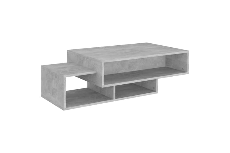 sofabord 105x55x32 cm spånplade betongrå - Grå - Møbler - Borde - Sofabord