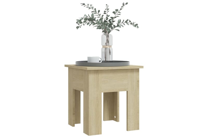 sofabord 40x40x42 cm spånplade sonoma-eg - Brun - Møbler - Borde - Sofabord