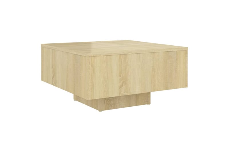 sofabord 60x60x31,5 cm spånplade sonoma-eg - Brun - Møbler - Borde - Sofabord