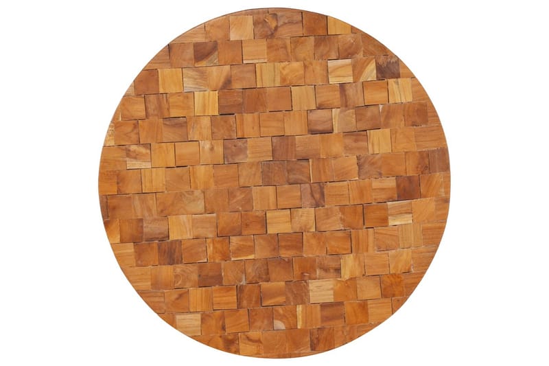 Sofabord 60x60x35 cm Massivt Teaktræ - Møbler - Borde - Sofabord