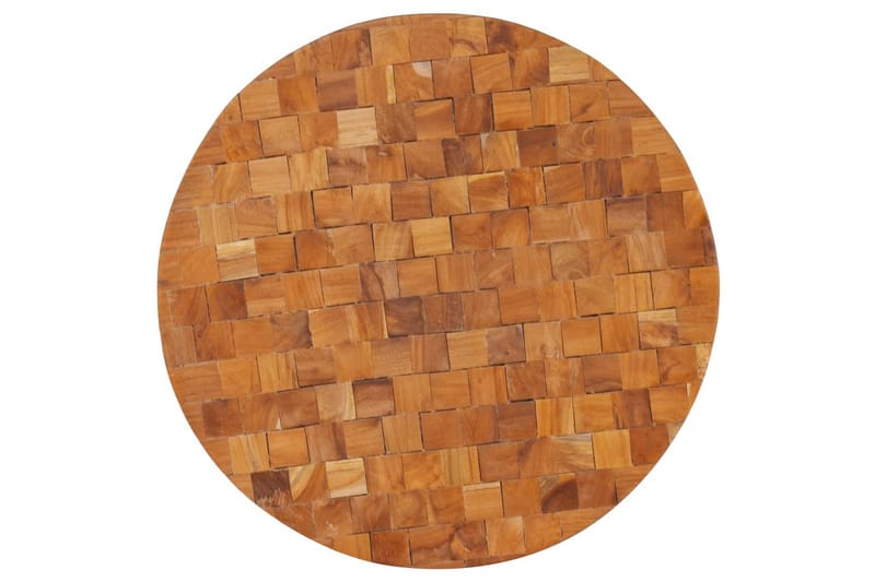 Sofabord 60x60x35 cm Massivt Teaktræ - Møbler - Borde - Sofabord