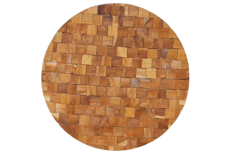 Sofabord 60x60x35 cm Massivt Teaktræ - Møbler - Borde - Sofabord