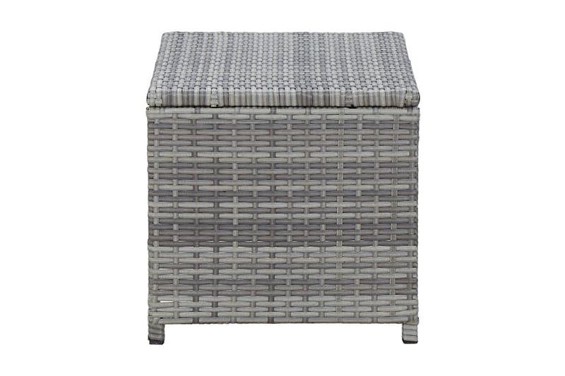 Sofabord 70x40x38 cm Polyrattan Antracitgrå - Grå - Møbler - Borde - Sofabord