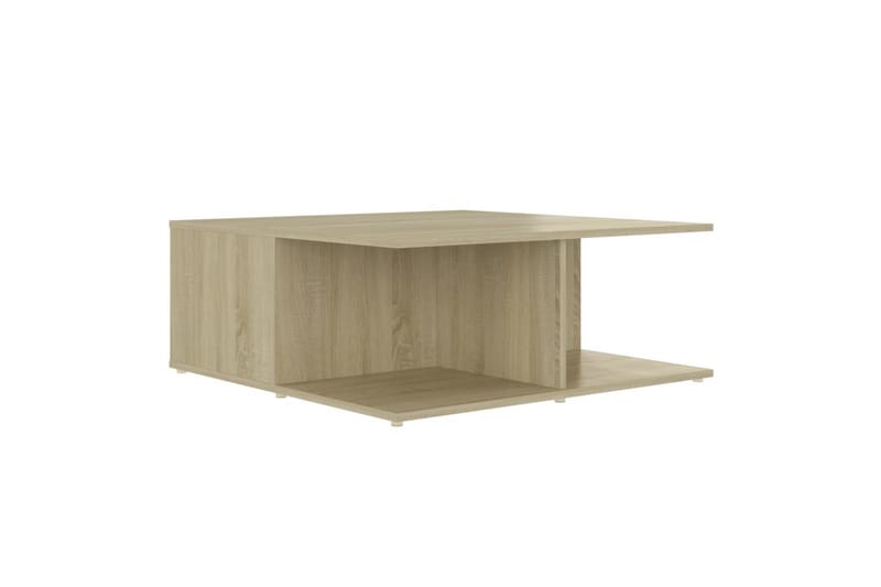 sofabord 80x80x31 cm spånplade sonoma-eg - Brun - Møbler - Borde - Sofabord