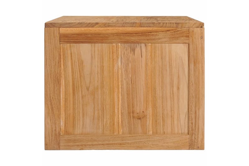 Sofabord 90x50x40 cm Massivt Teaktræ - Møbler - Borde - Sofabord