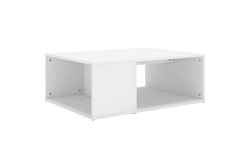 sofabord 90x67x33 cm spånplade hvid - Hvid - Møbler - Borde - Sofabord