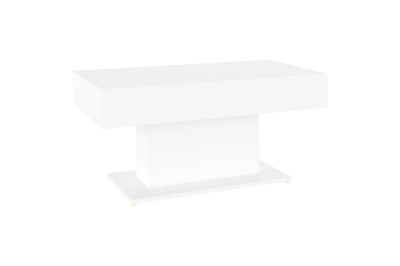 sofabord 96x50x45 cm spånplade hvid - Hvid - Møbler - Borde - Sofabord