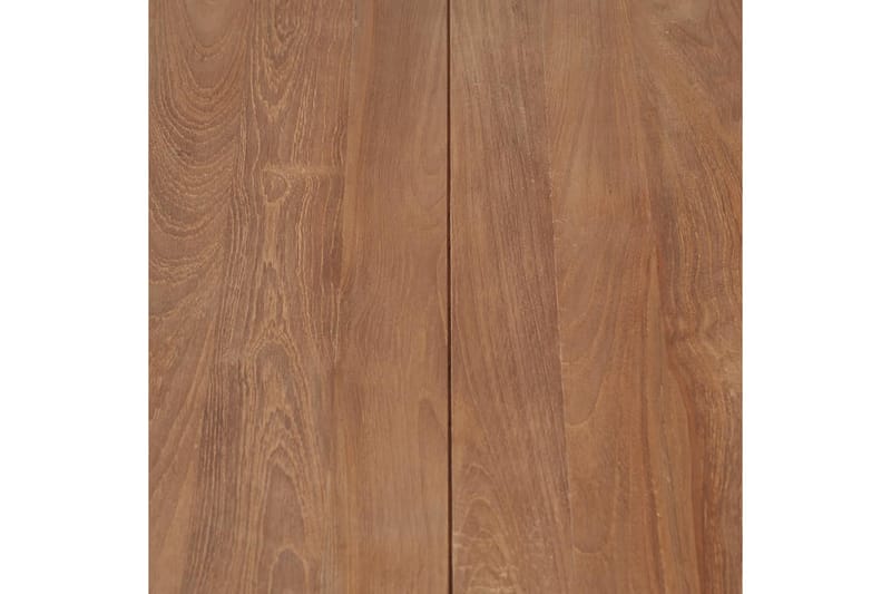 Sofabord I Teak m Naturlig Finish 60 X 60 X 40 Cm - Brun - Møbler - Borde - Sofabord