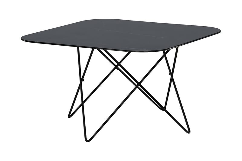 Tristar Sofabord 80 cm - Sort - Møbler - Borde - Sofabord