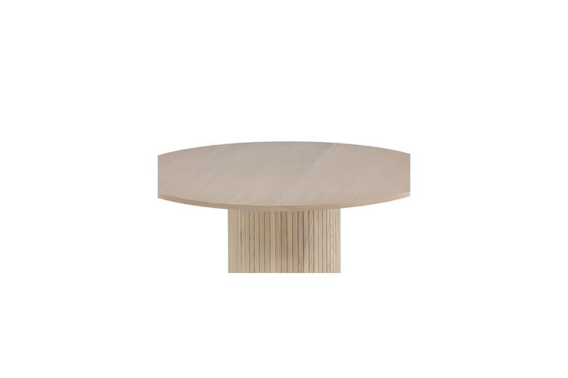 Bianca Spisebord 110 cm Rundt Beige - Møbler - Borde - Spisebord og køkkenbord