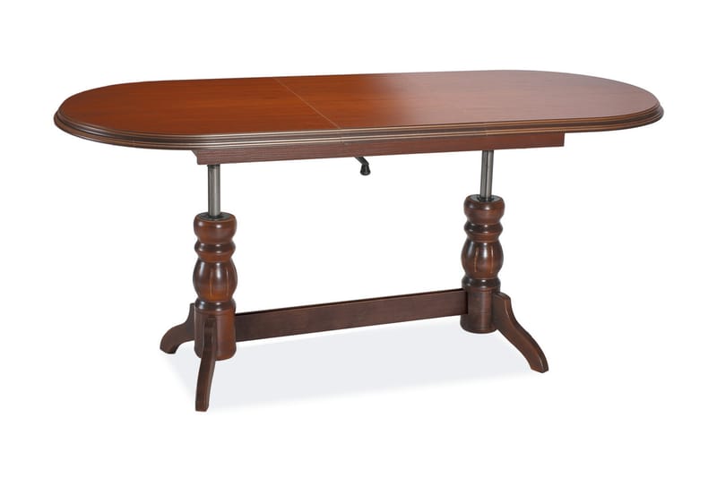 Edisto Udvideligt Spisebord 120 cm Ovalt - Natur - Spisebord og køkkenbord