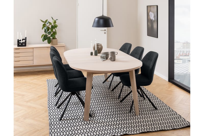 Kolinis Spisebord 120 cm Rund - Hvid - Møbler - Borde - Spisebord og køkkenbord