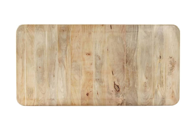 Spisebord 180 X 90 X 76 Cm Massivt Mangotræ - Brun - Møbler - Borde - Spisebord og køkkenbord