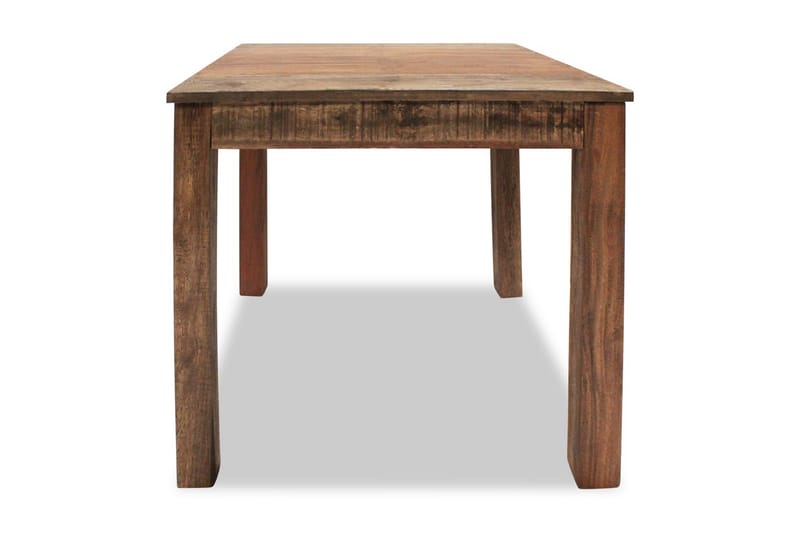 Spisebord I Massivt Genanvendt Træ 82 X 80 X 76 Cm - Brun - Spisebord og køkkenbord